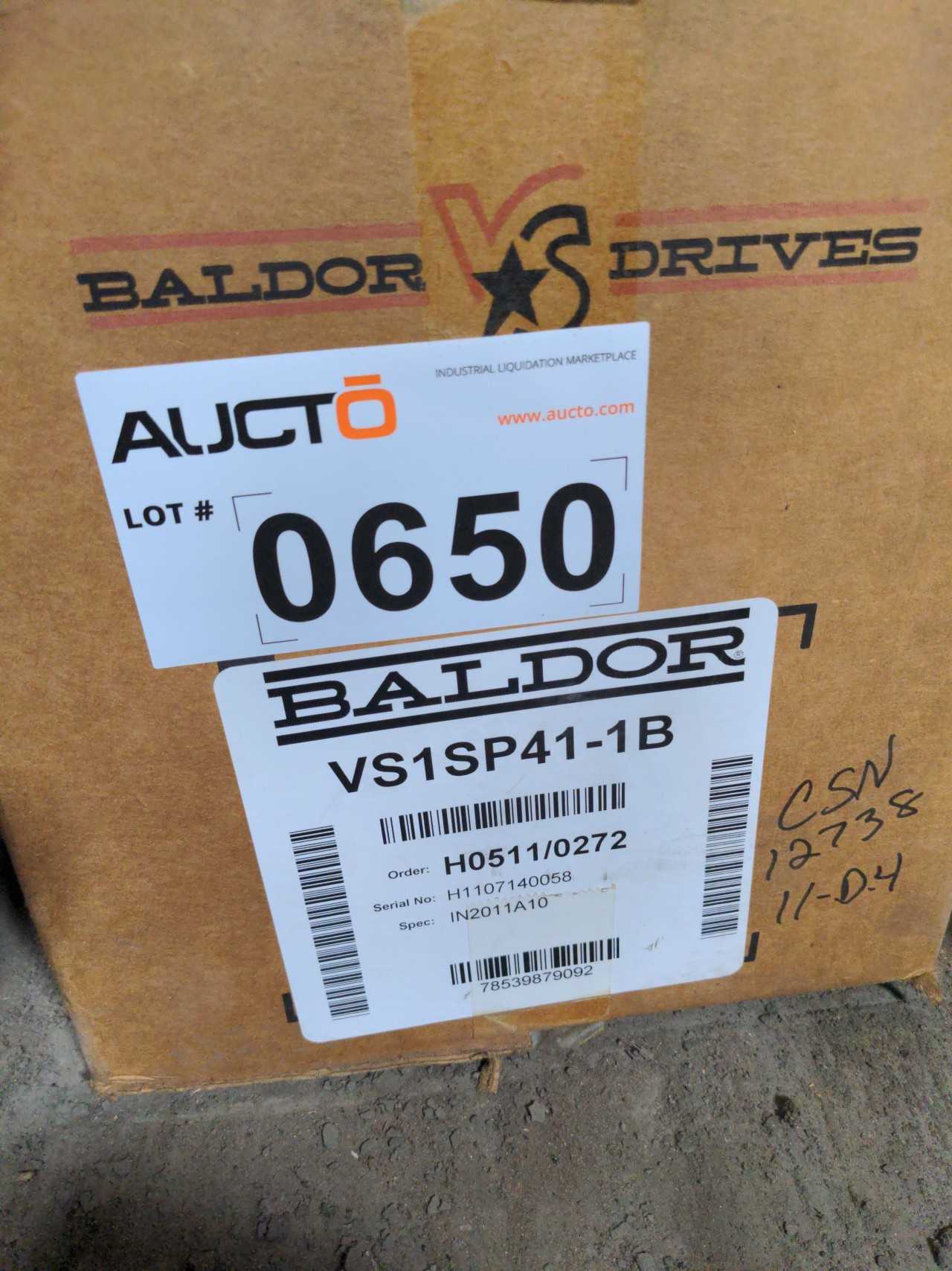 BALDOR DRIVES 650 - MISCELLANEOUS