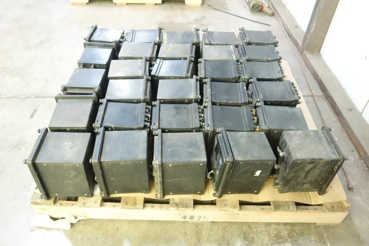 PALLET OF GENERAL ELECTRIC OVERCURRENT RELAYS - ELECTRICAL COMPONENTS