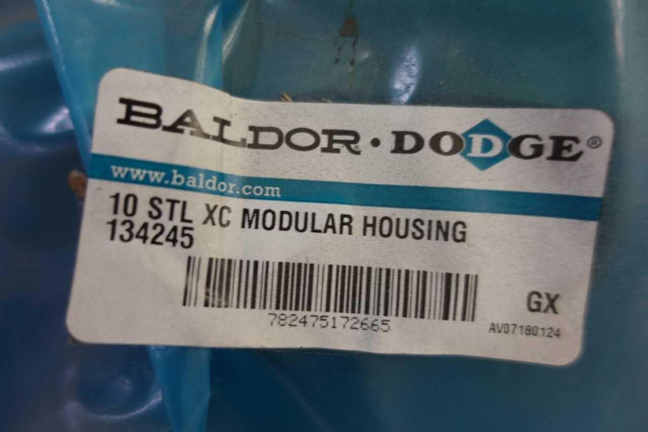 DODGE 10 STL XC MODULAR SPLIT CASE PILLOW BLOCK BEARING HOUSING - BEARINGS