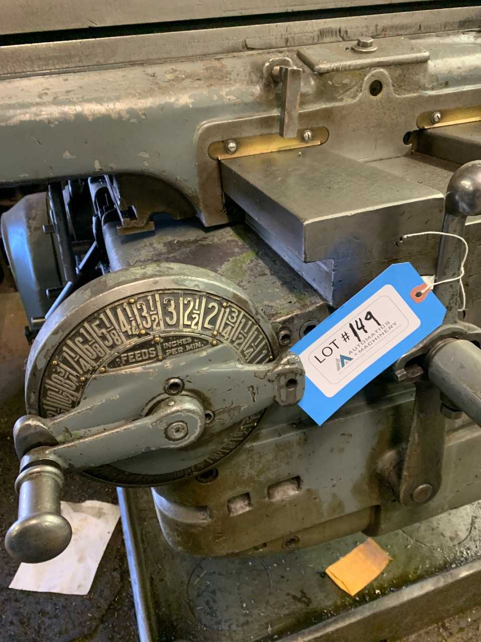 Kearney & Trecker No. 5H Plain Milwaukee Milling Machine - ELECTRIC POWER TOOLS