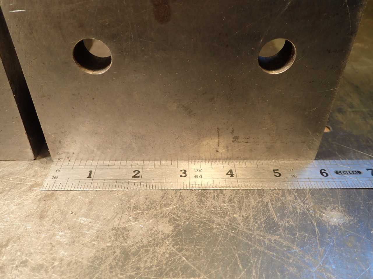 2 Pc Set 6-3/4" x 6-3/4" x 5-13/16" Machined Right Angle Plates: Machinist Setup - END MILLS