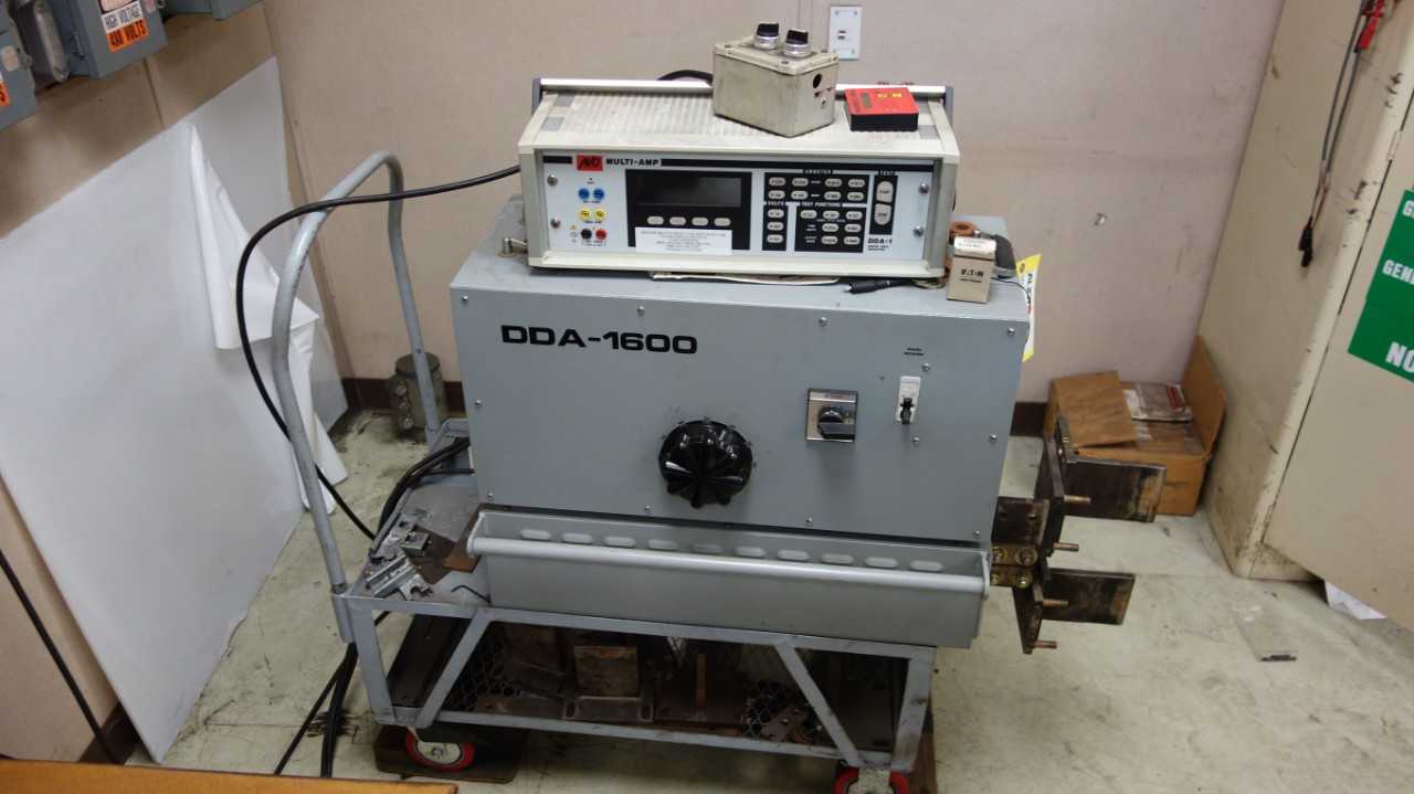 AVO MEGGER DDA-1600 CIRCUIT BREAKER TESTER - ELECTRICAL TESTING EQUIPMENT
