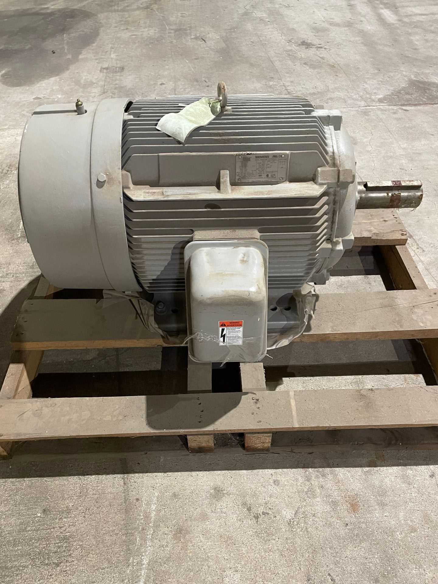 Siemens 1LE23214AB212AA3 100 HP AC Motor - ELECTRIC MOTORS