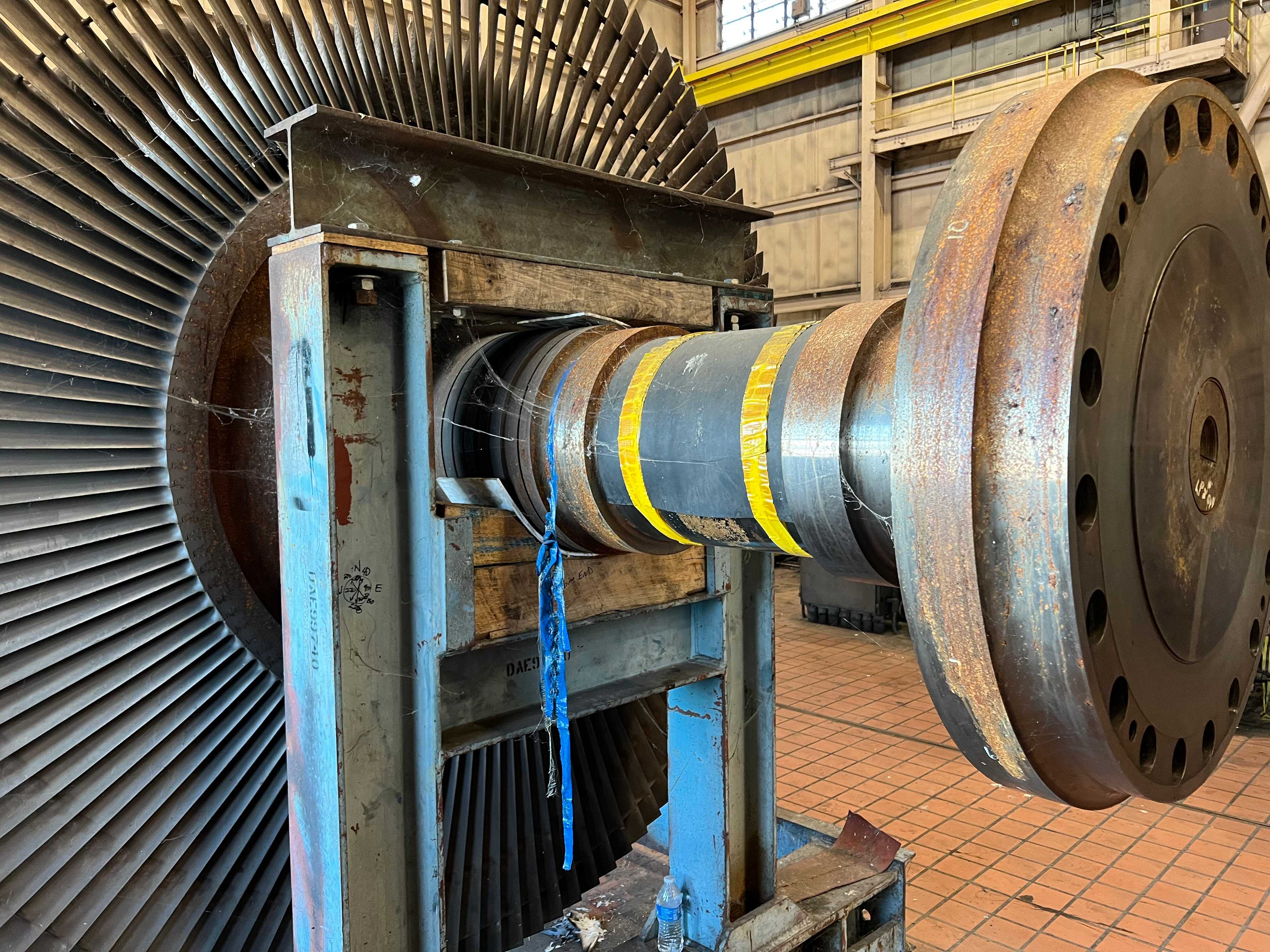 STEAM TURBINE ROTOR FOR WESTINGHOUSE TURBINE - STEAM TURBINES