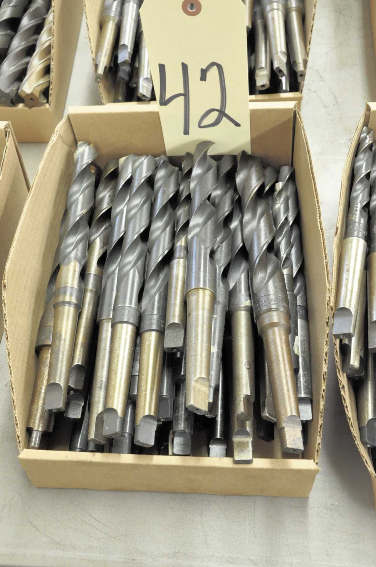 Lot-Tapered Shank Drills in (1) Box - ELECTRIC POWER TOOLS