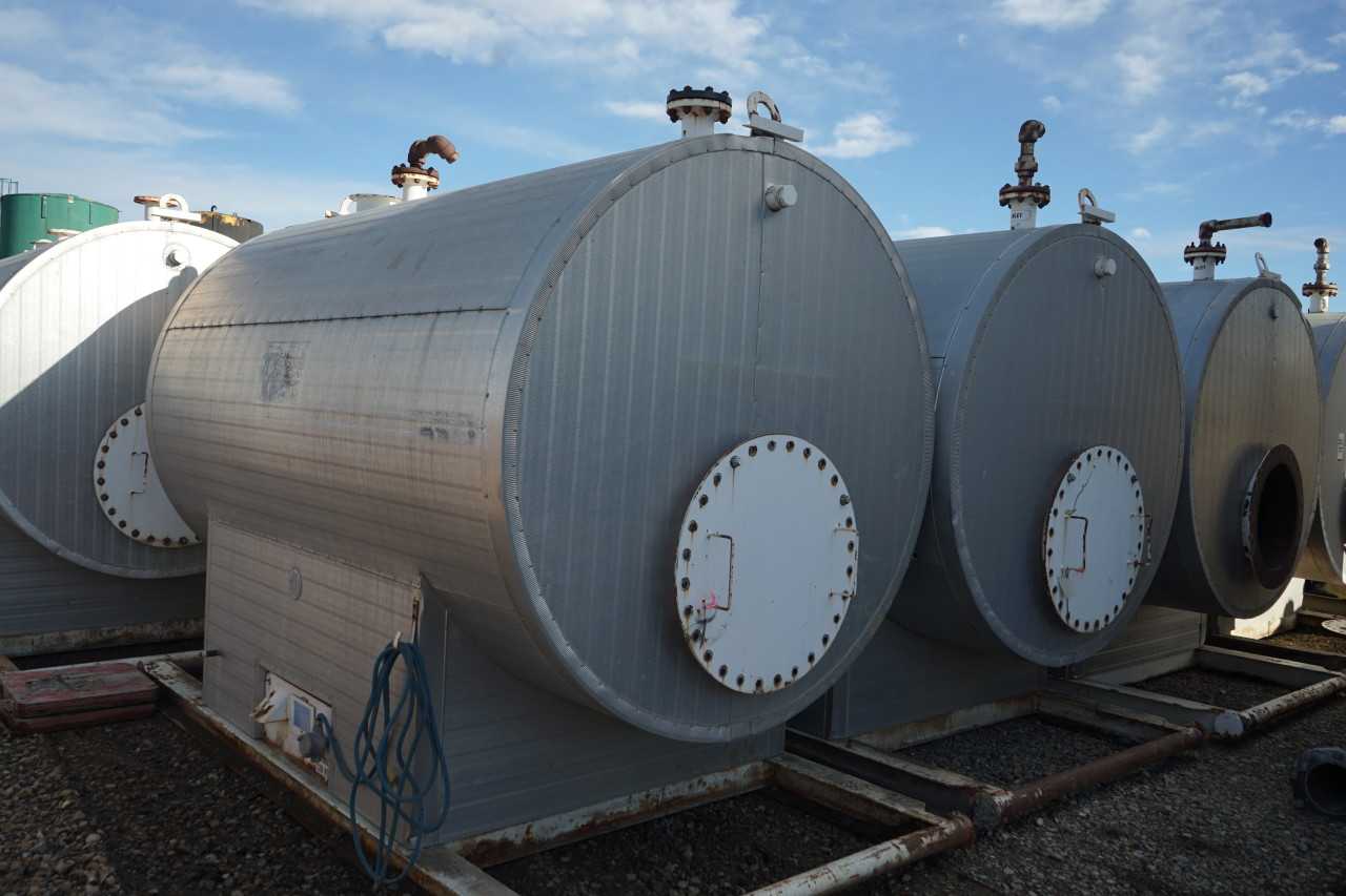50 BBL Bilton Blowdown Tanks - PALLET JACKS