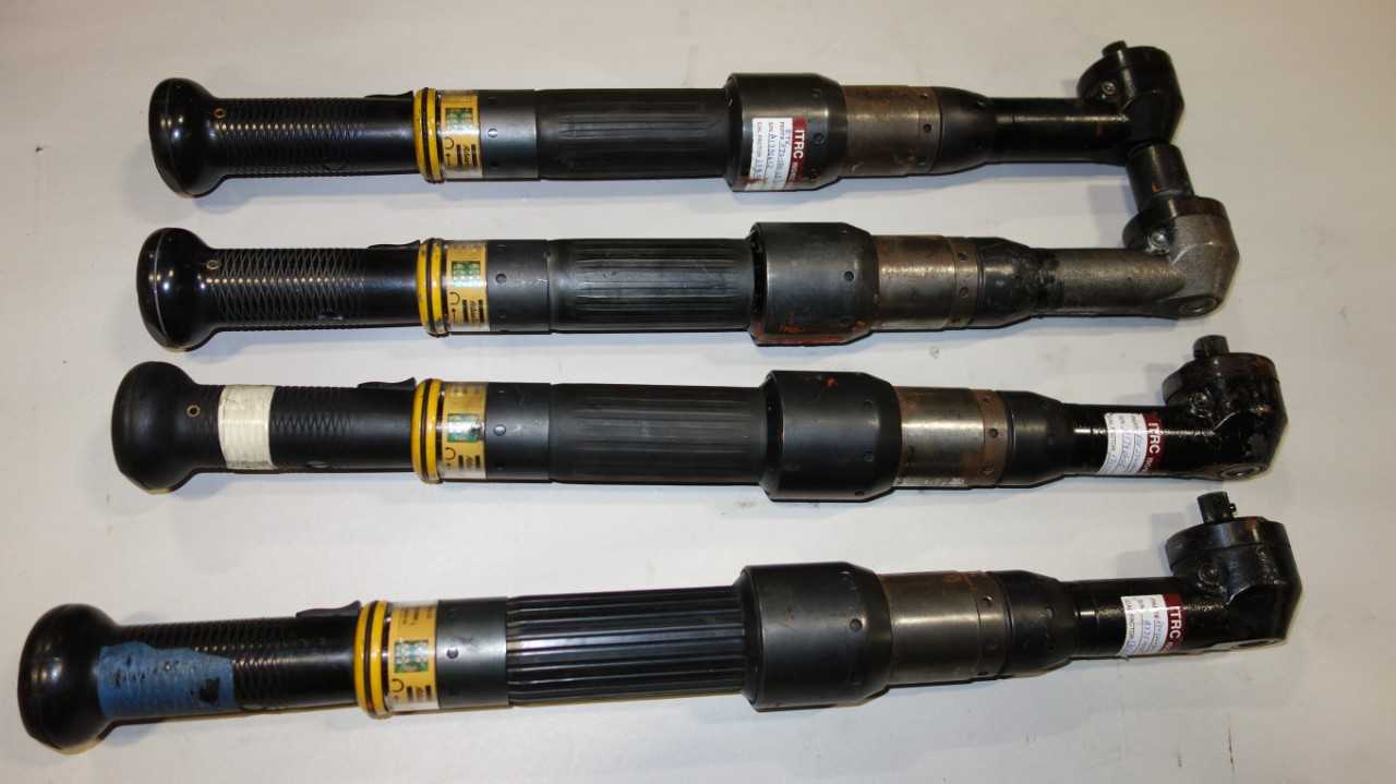 LOT OF 4 ATLAS COPCO ETV S72-150-13 ELECTRIC ANGLE NUTRUNNERS - ELECTRIC POWER TOOLS