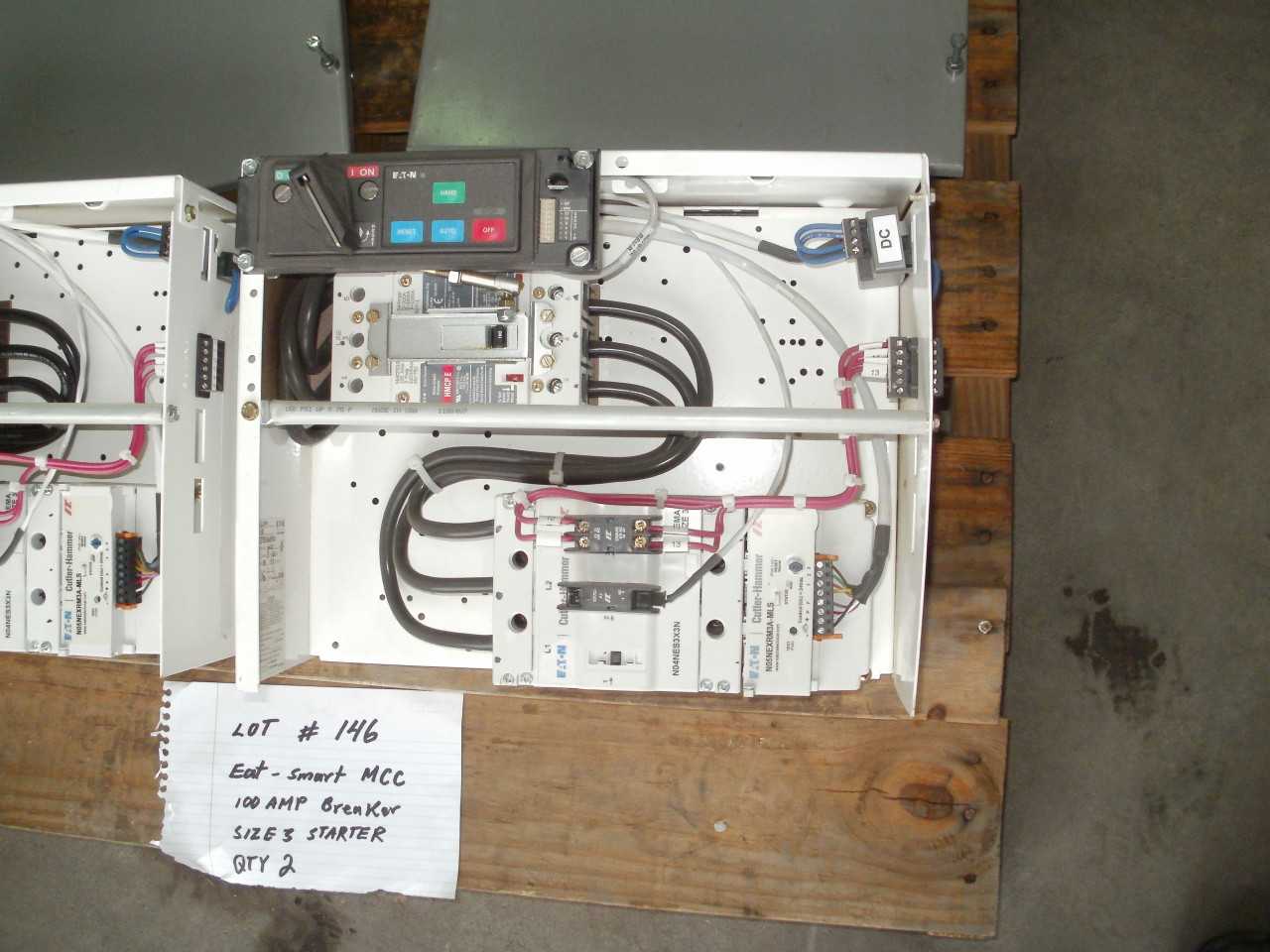 EATON SMART MCC 100 AMPS BREAKERS SIZE3 STARTER (QTY. 2 ) - MOTOR STARTERS