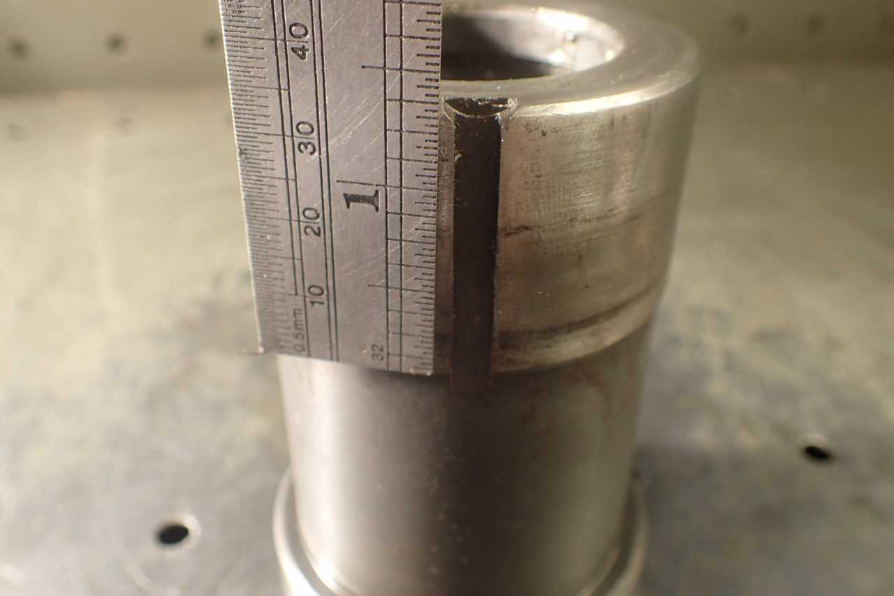 Brown & Sharpe 22C Collet Chuck Sleeve 2-3/4" Lg OD 2-3/8" Sm OD 42-11689-99 - MACHINING ACCESSORIES & TOOLING
