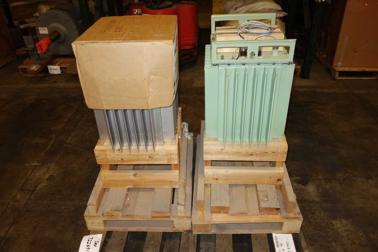 LOT OF 2 ALSTOM HIGH VOLTAGE TRANSFORMER 60KV 800MA-1000MA - CONTROL TRANSFORMERS