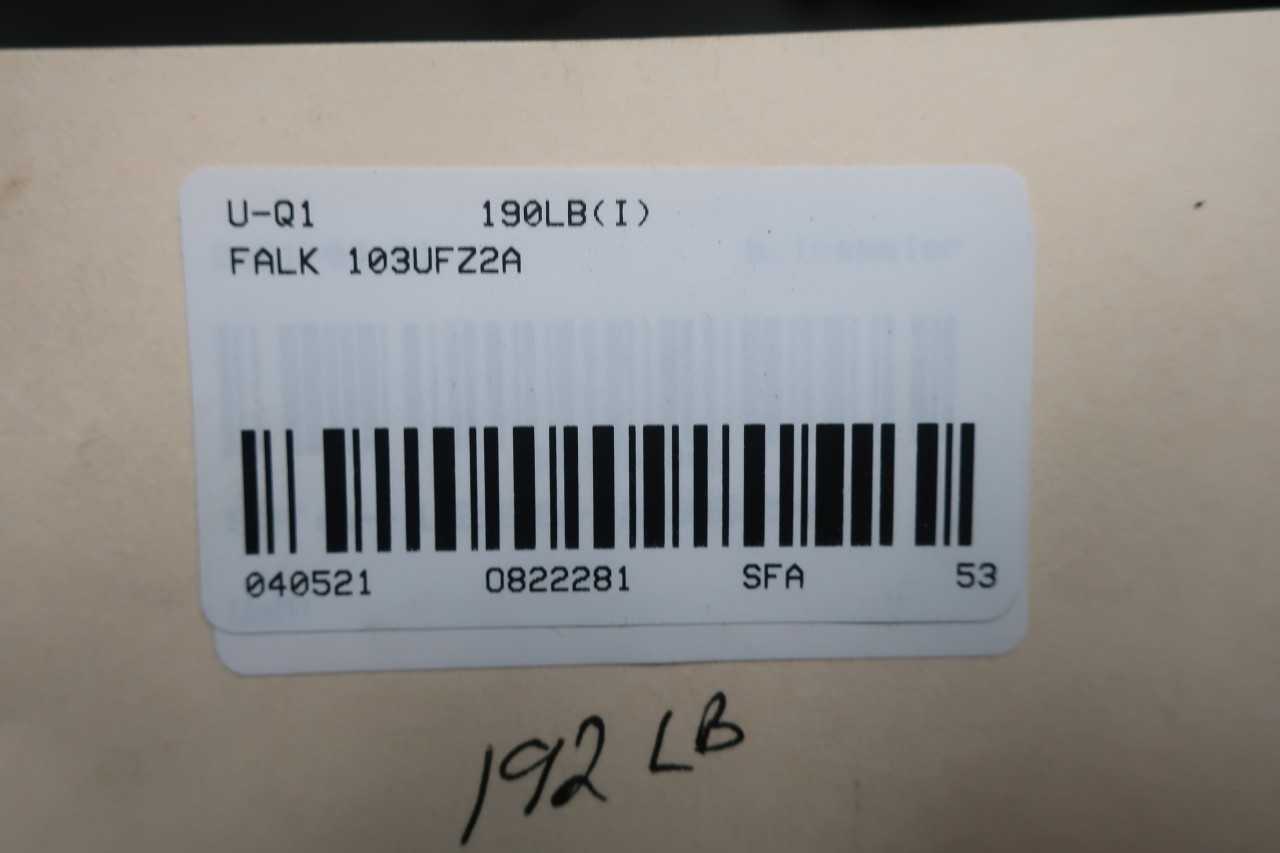 FALK 1030FZ2A ULTRAMAX 10HP 7.691:1 INLINE GEAR REDUCER - GEAR REDUCERS