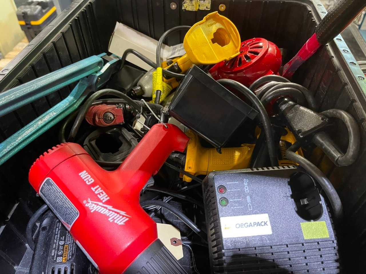 Box of tools All in Box Included - ELECTRIC POWER TOOLS