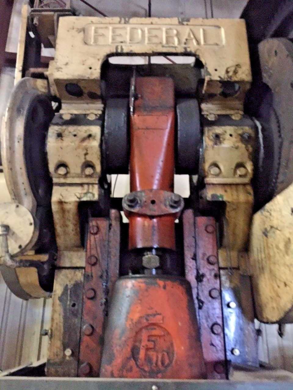 Federal 10, Inclinable 125 Ton OBI Punch Press, 125 Tons, Year 1968 - MACHINE TOOLING