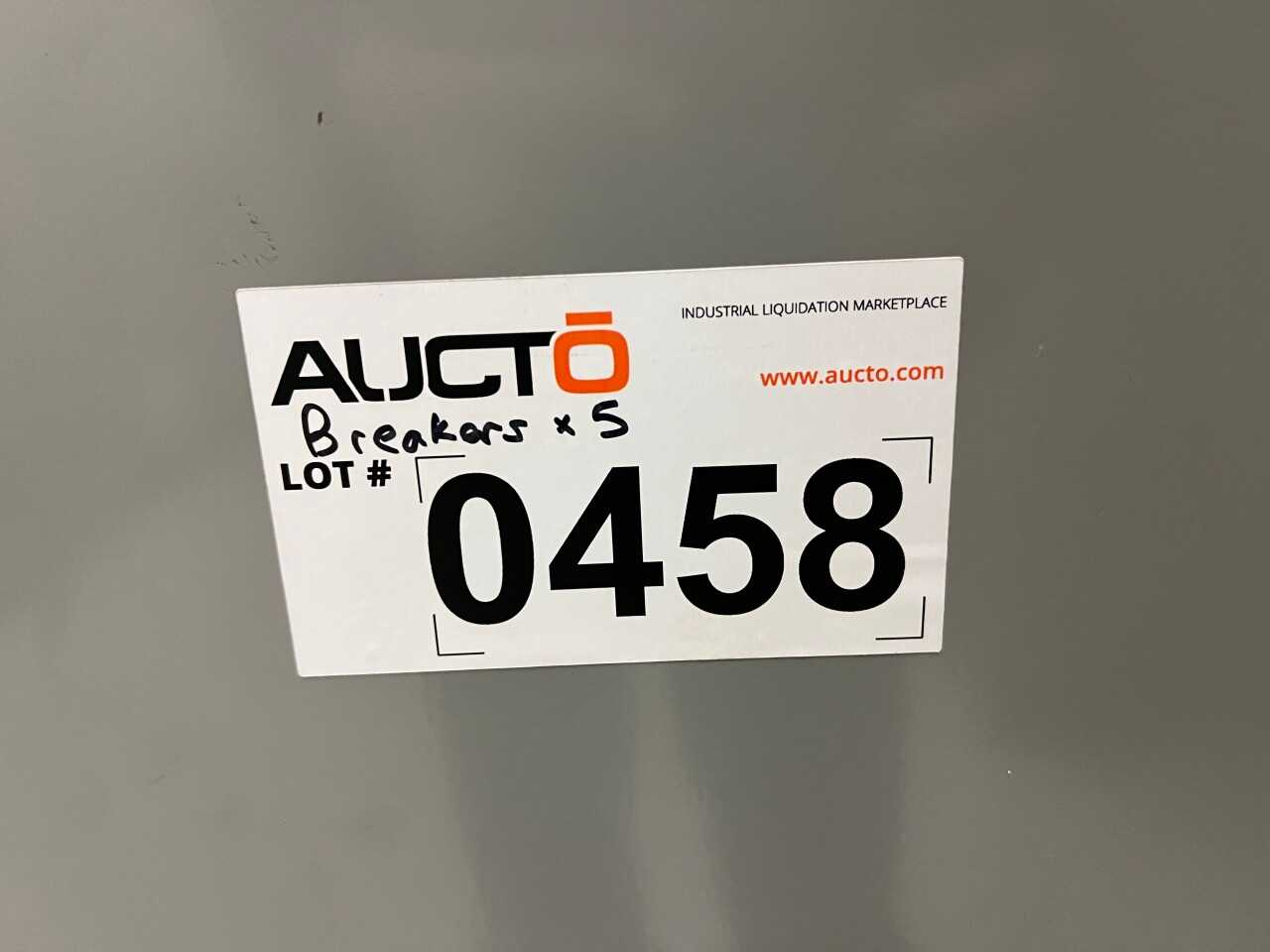 5x Eaton VSR vacuum breakers - CIRCUIT BREAKERS