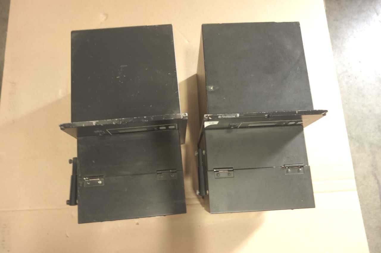 LOT OF 2 ASSORTED BARCODE PRINTER INDUSTRIAL LABEL MAKERS - ELECTRIC POWER TOOLS