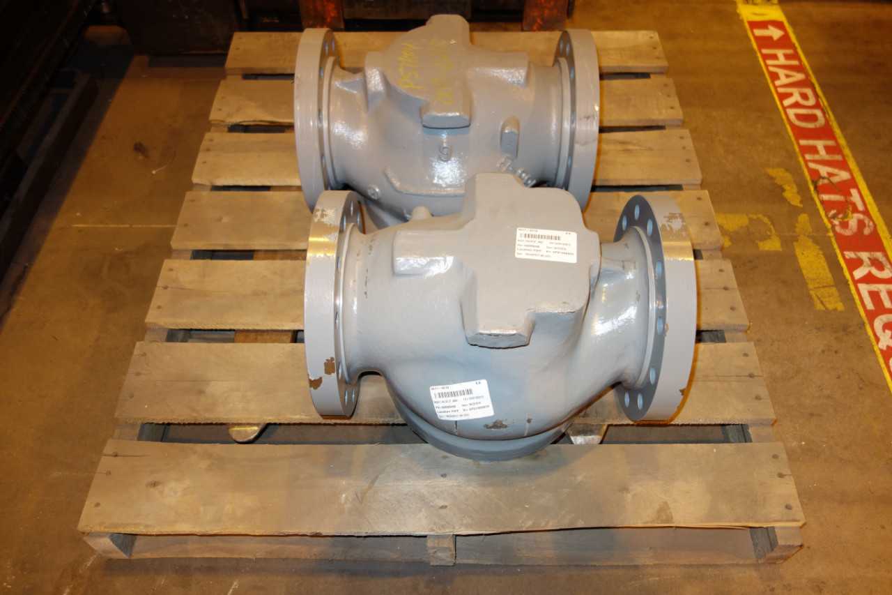 1 PALLET OF 6IN FISHER CONTROL VALVE BODIES - CONTROL VALVE