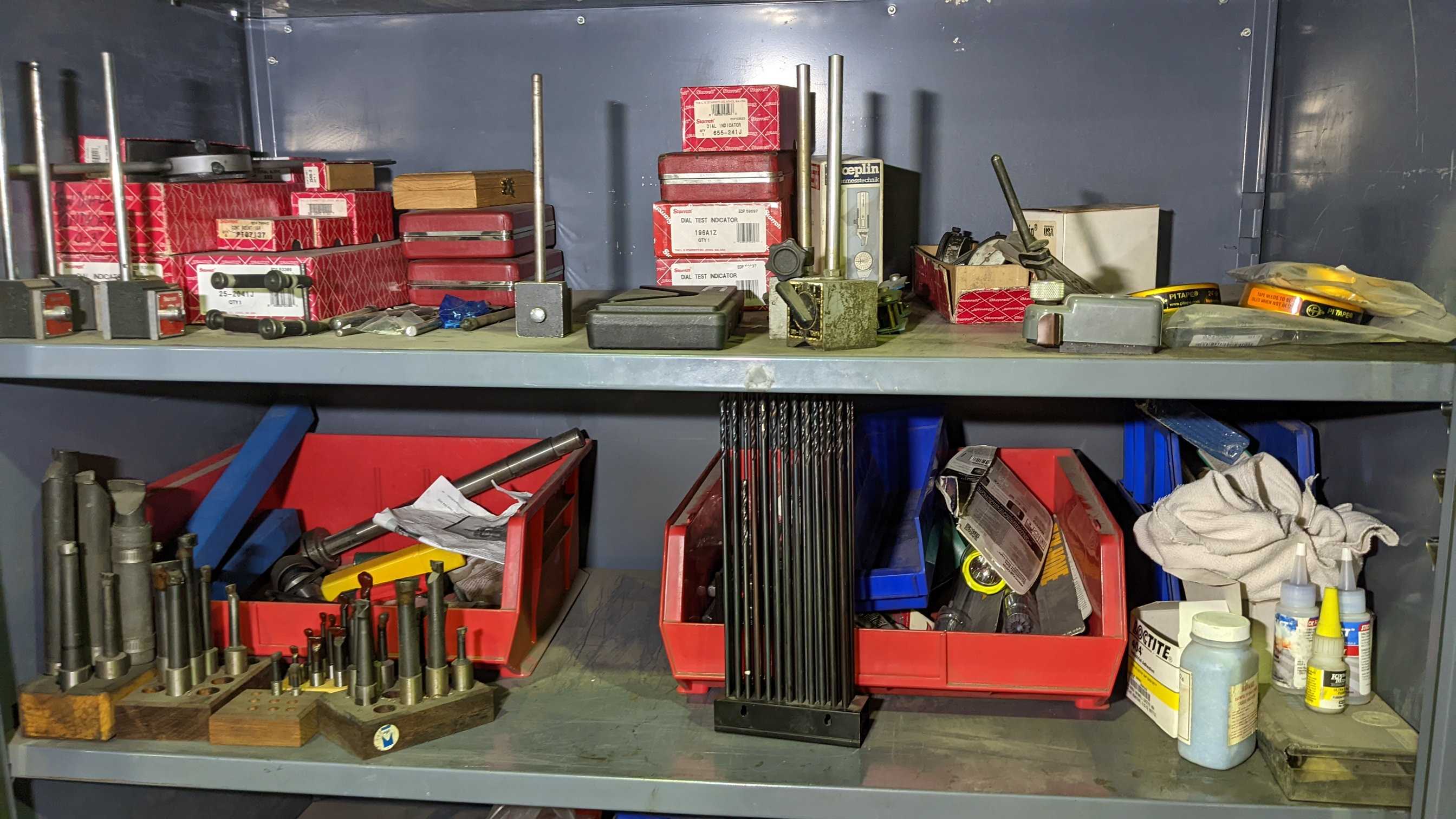 CONTENTS WITH CABINET - INDUSTRIAL PARTS