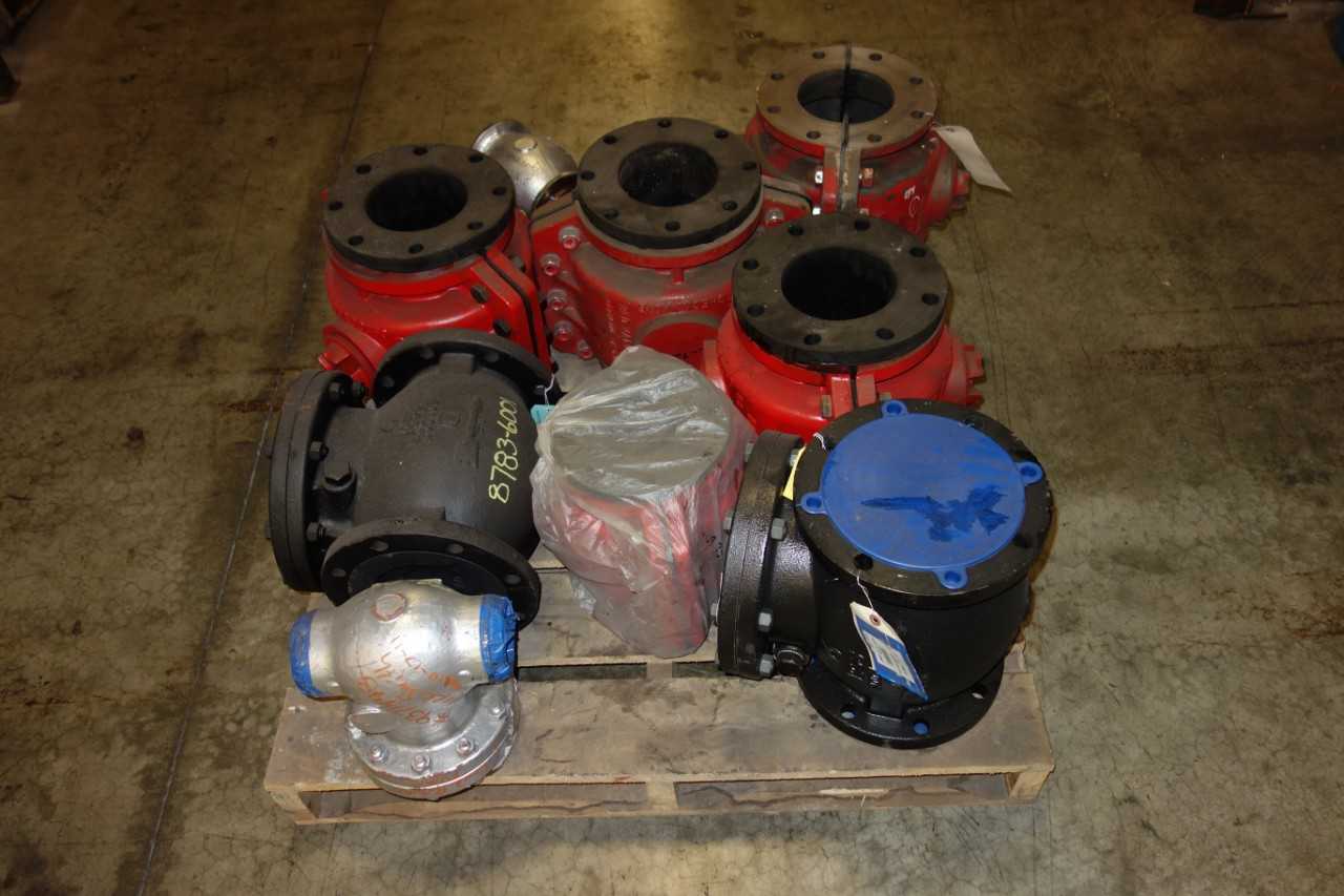 LOT OF ASSORTED CHECK VALVES - CHECK VALVE