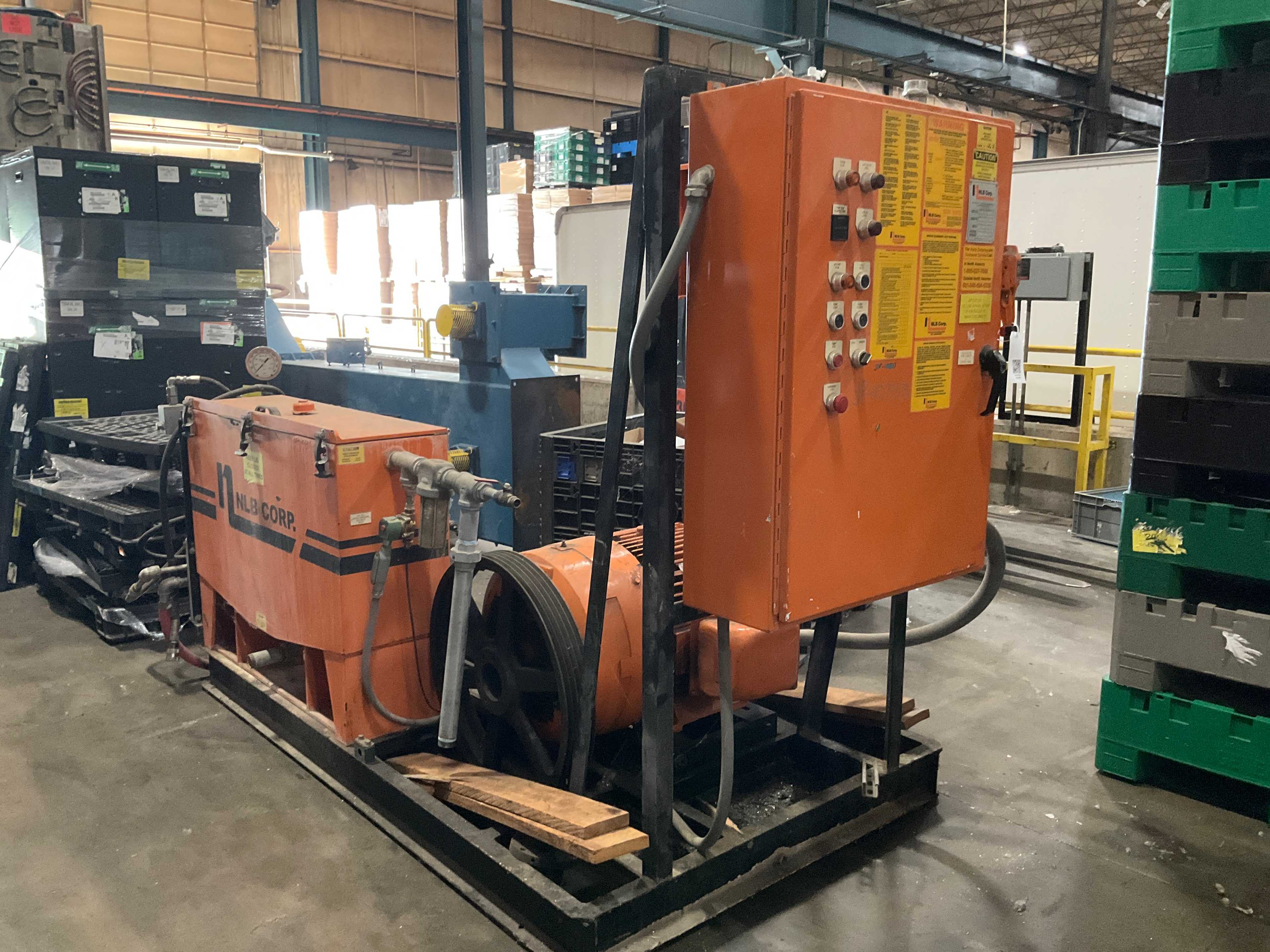 NLB CORP. 8100E HIGH PRESSURE WATER JETTING SYSTEM - CLEANING MACHINES