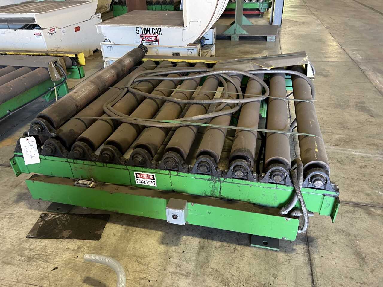 6'x6' rolling conveyor 10,000lbs capacity - ROLLING CARTS