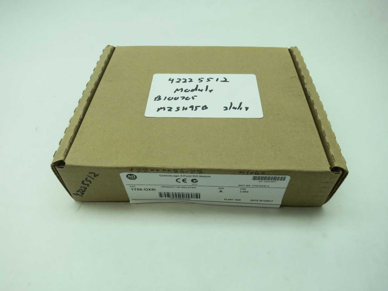 NEW ALLEN BRADLEY 1756-OX8I OUTPUT MODULE - AUTOMATION & CONTROLS