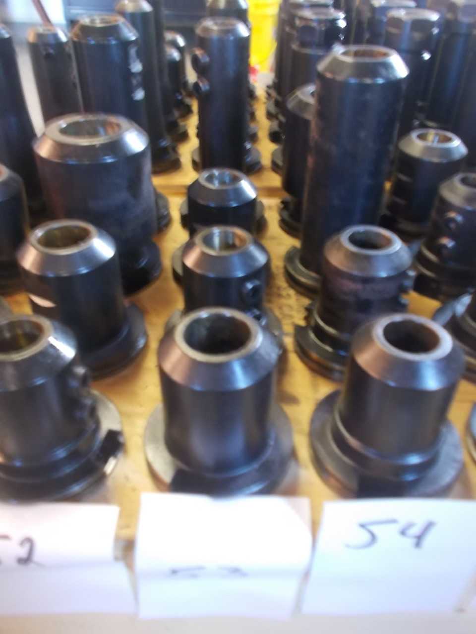 4  Cat 50 End Mill Holders Assorted - MACHINING ACCESSORIES & TOOLING