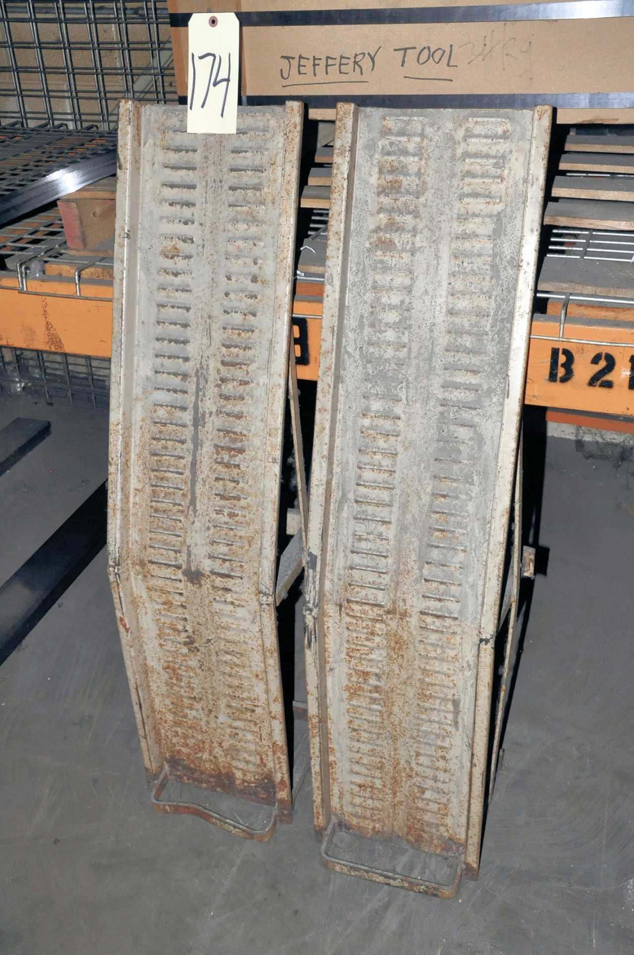 Lot- (2) Pairs of Ramps - INDUSTRIAL PARTS
