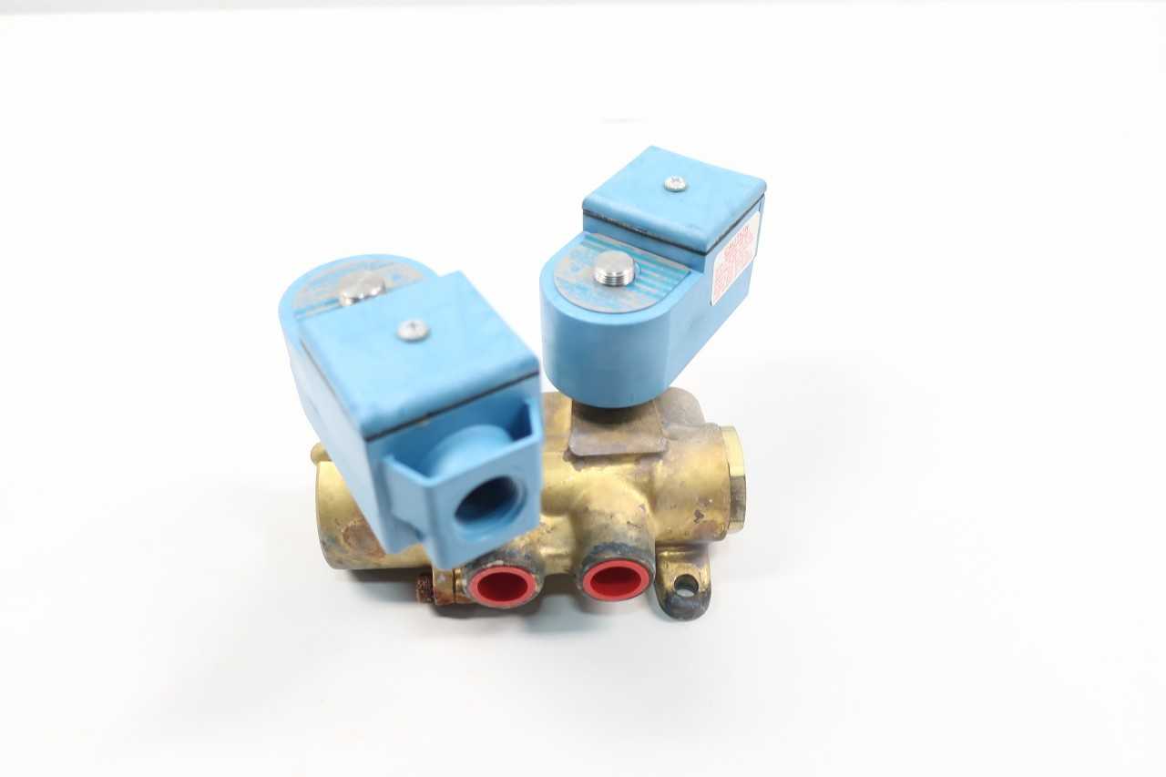 ASCO WBIS8344A382 RED-HAT SOLENOID VALVE 24V-DC 1/2IN NPT - ELECTRICAL COMPONENTS