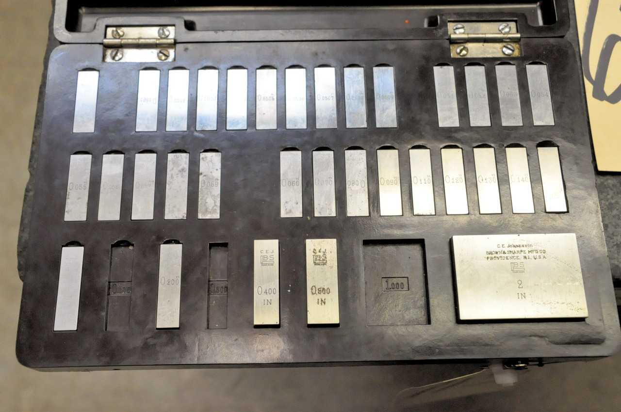 Gauge Block Set - INSTRUMENTATION
