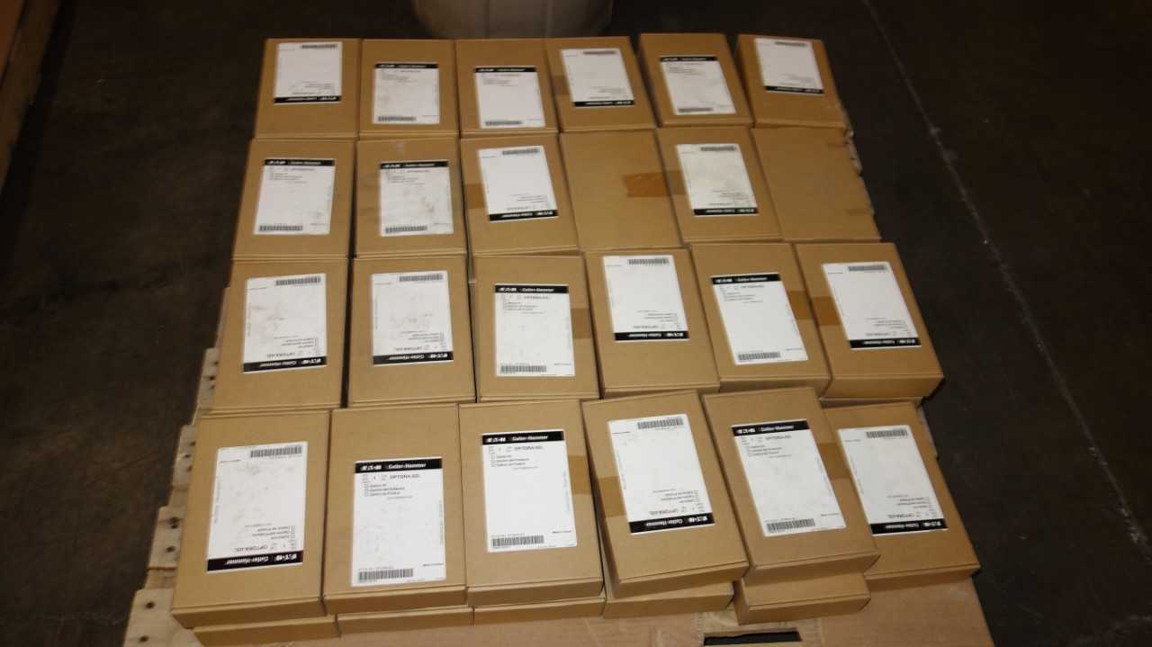 1 PALLET OF EATON CUTLER HAMMER OPTDRA-02L DRIVE OPTION KITS - MOTOR DRIVES