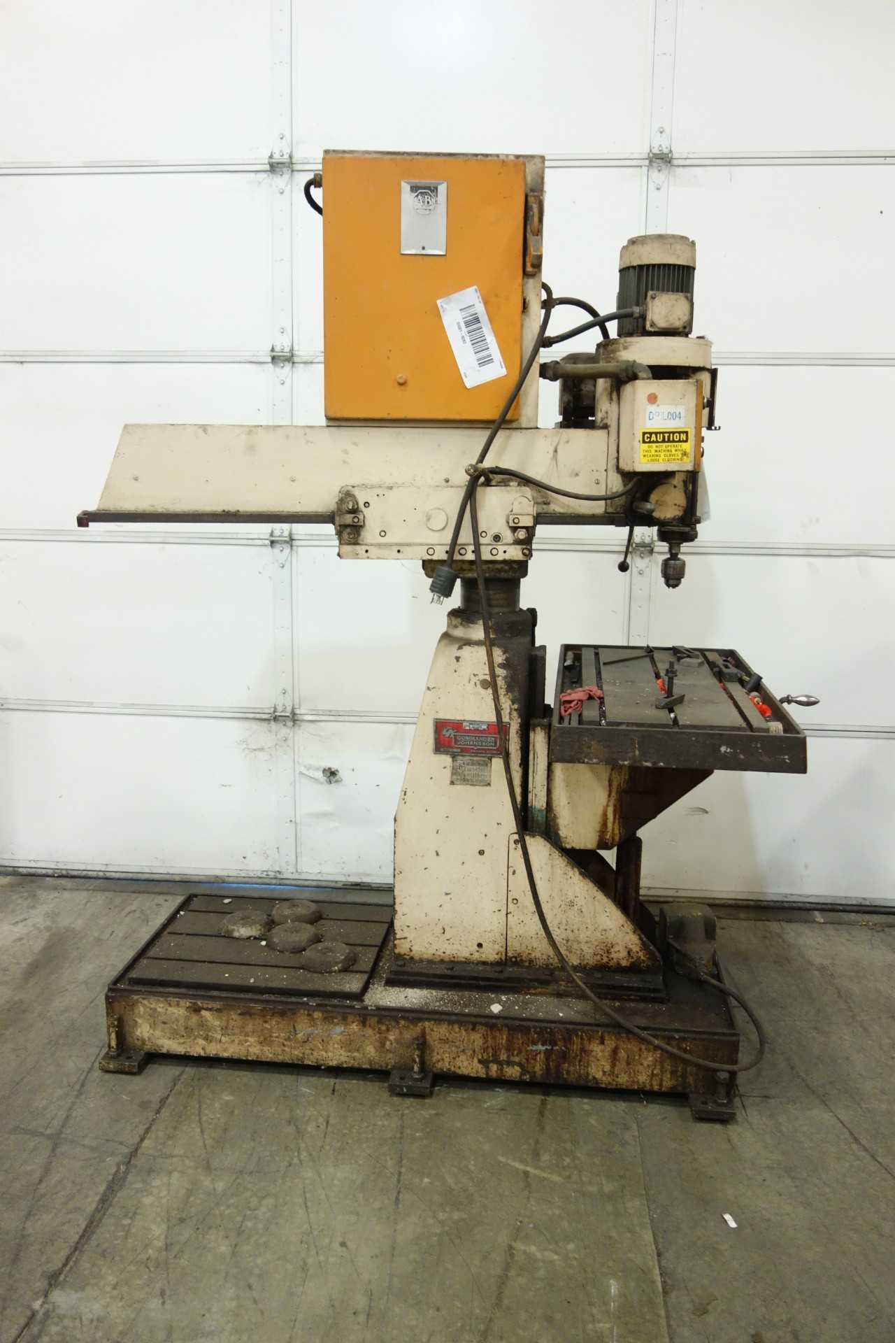 JOHANSSON RADIAL DRILL PRESS - UPRIGHT DRILL PRESSES