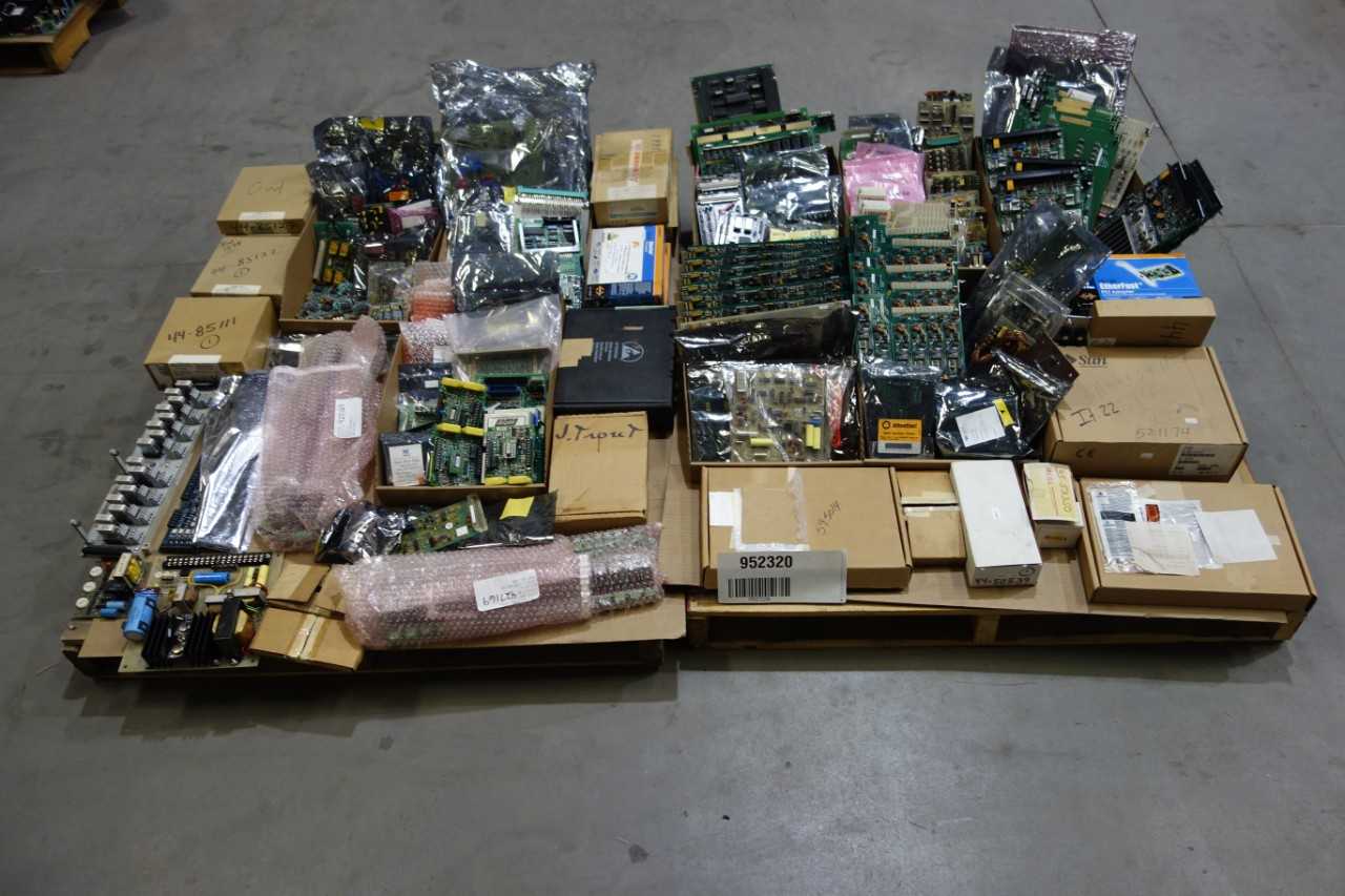 2 PALLETS OF ASSORTED PCB CIRCUIT BOARDS - AUTOMATION & CONTROLS