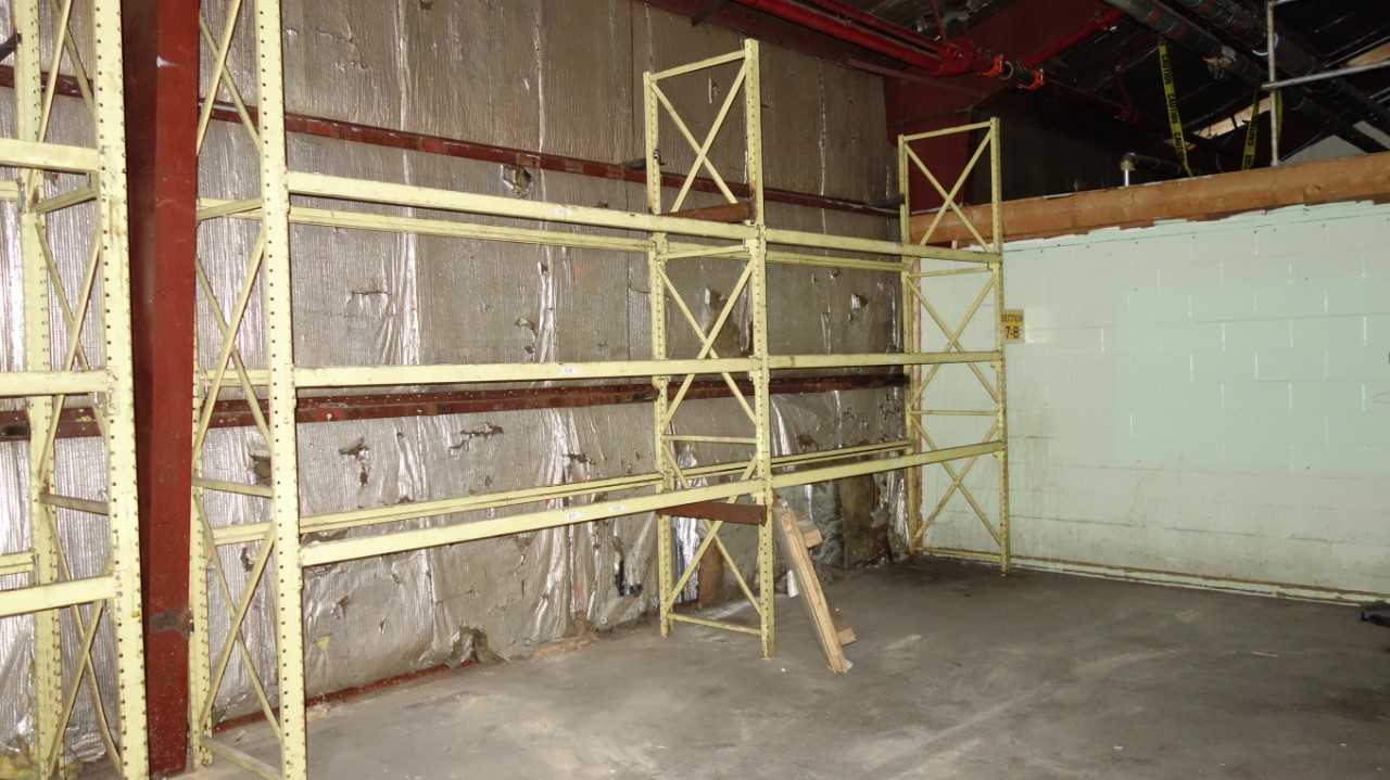 54ft STEEL RACKING - 9ft Sections, 12' HIGH x 3' DEEP - PALLET RACKING