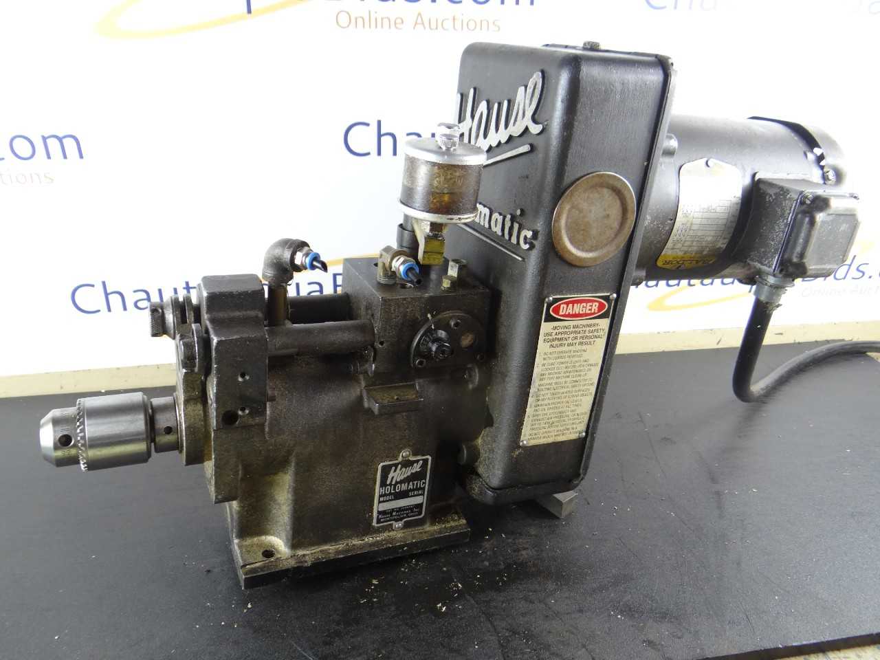 HAUSE HOLOMATIC SELF FEEDING DRILL 3PH 2293 - MACHINING ACCESSORIES & TOOLING