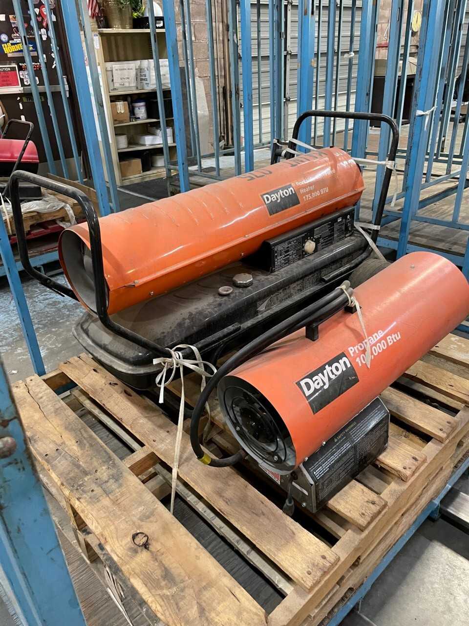 Lot of 2 Portable Heaters (2599506) St. Louis - UNIT HEATER