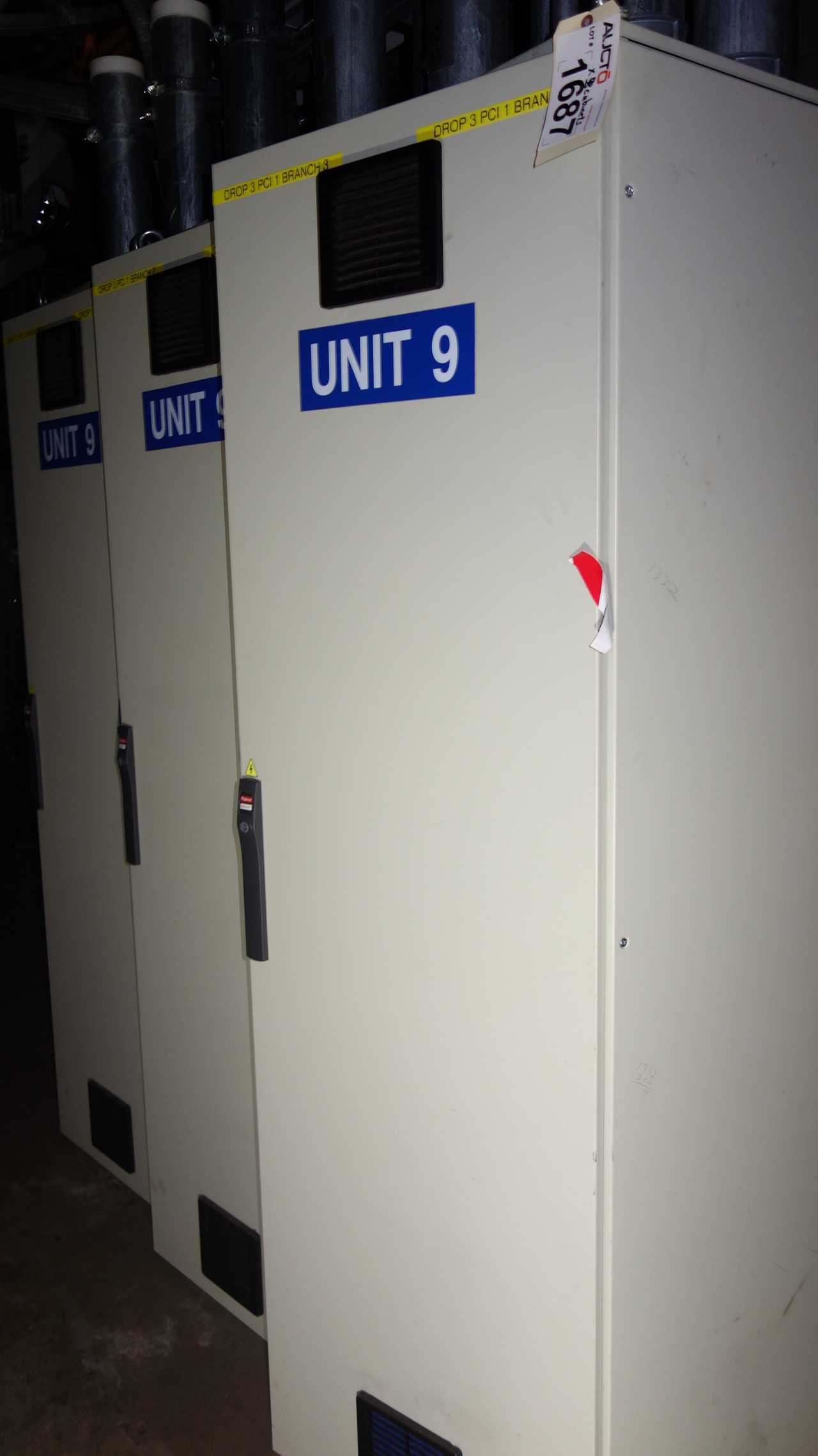 X4 WESTINGHOUSE OVATION CONTROL CABINET W/ MODULES - AUTOMATION & CONTROLS