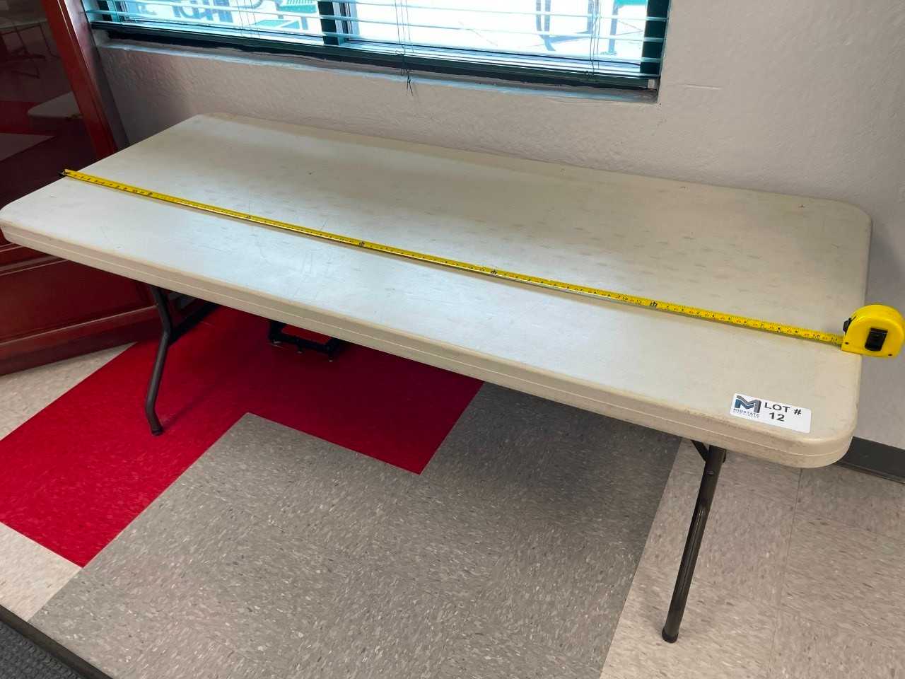 6 Foot Table - PLANT & FACILITY EQUIPMENT
