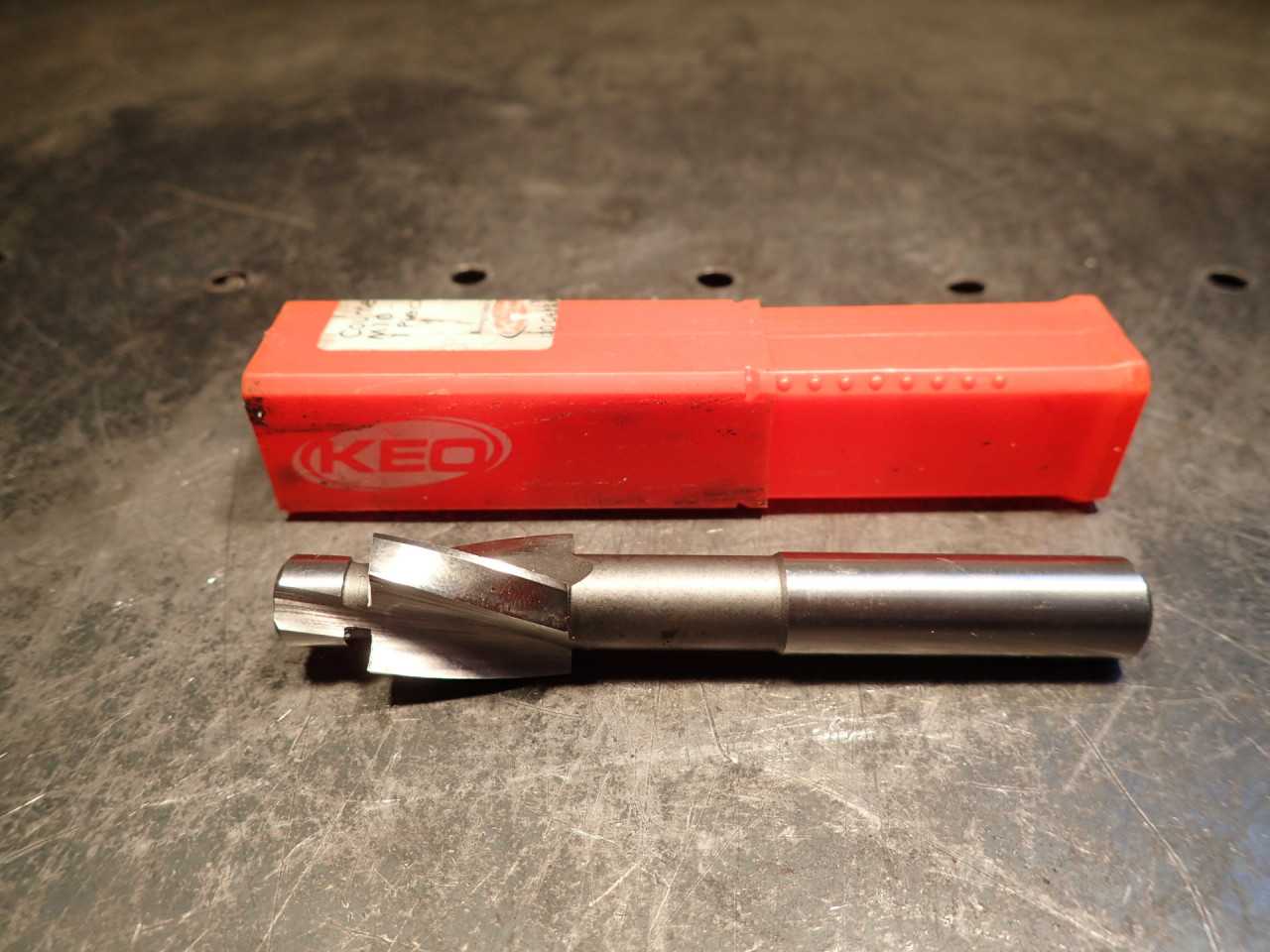 Keo 56220 M10 Cap Screw Counterbore: 11mm Pilot, 18mm Cutting Dia, 1/2" Shank - HOLEMAKING TOOLS