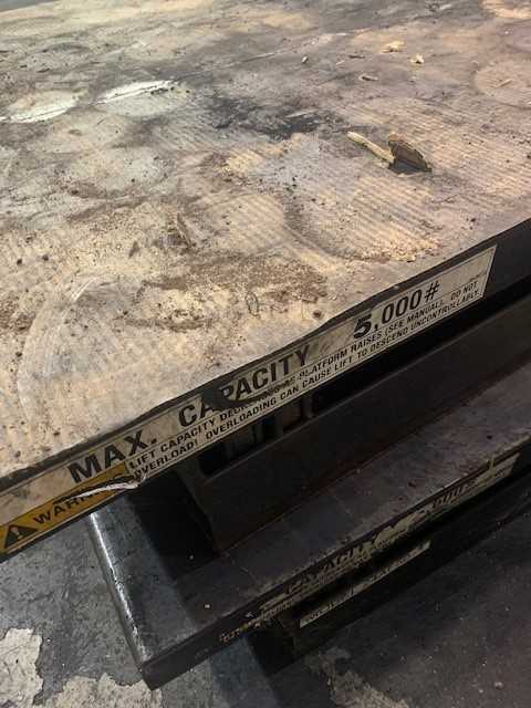 Lot of 2 Autoquip Lift Tables - MISCELLANEOUS