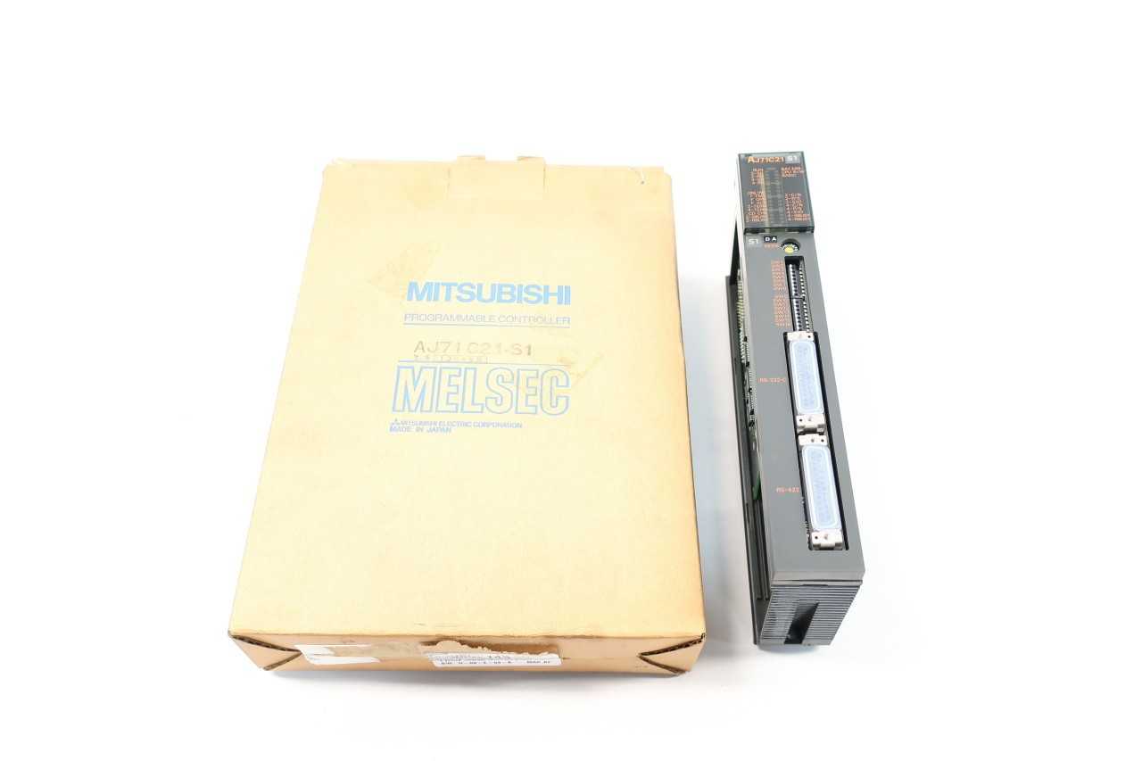 MITSUBISHI AJ71C21-S1 TERMINAL INTERFACE MODULE - AUTOMATION & CONTROLS MITSUBISHI AJ71C21-S1 TERMINAL INTERFACE MODULE - AUTOMATION & CONTROLS