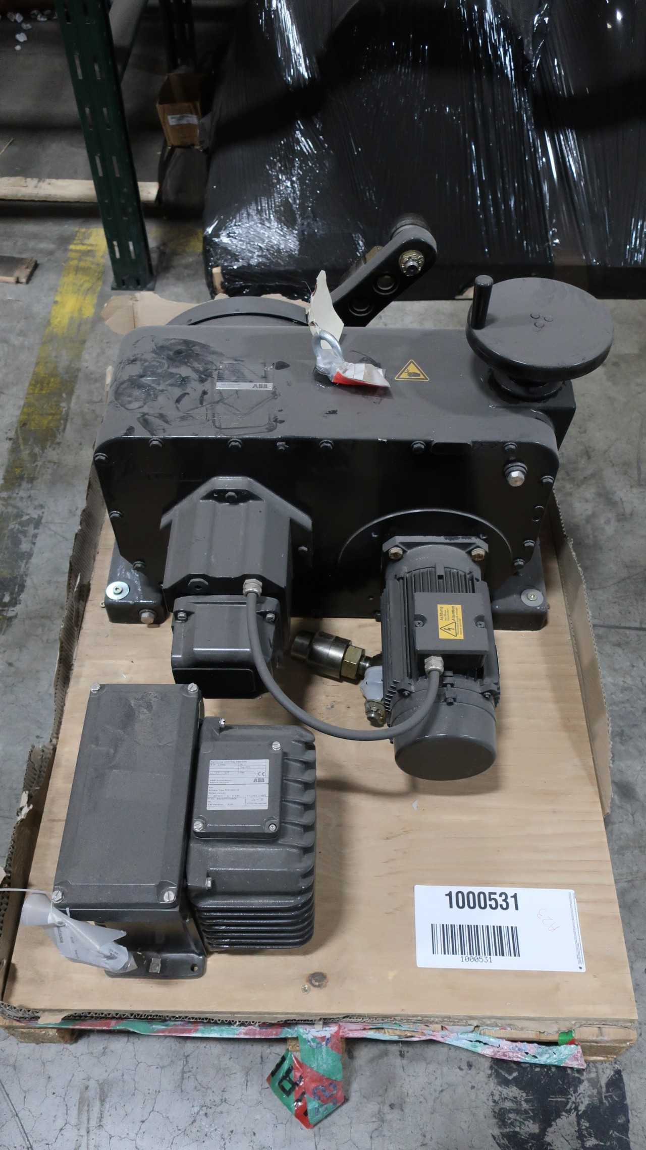 ABB RHD 2500-25 CONTRAC ELECTRIC ROTARY VALVE ACTUATOR - VALVES