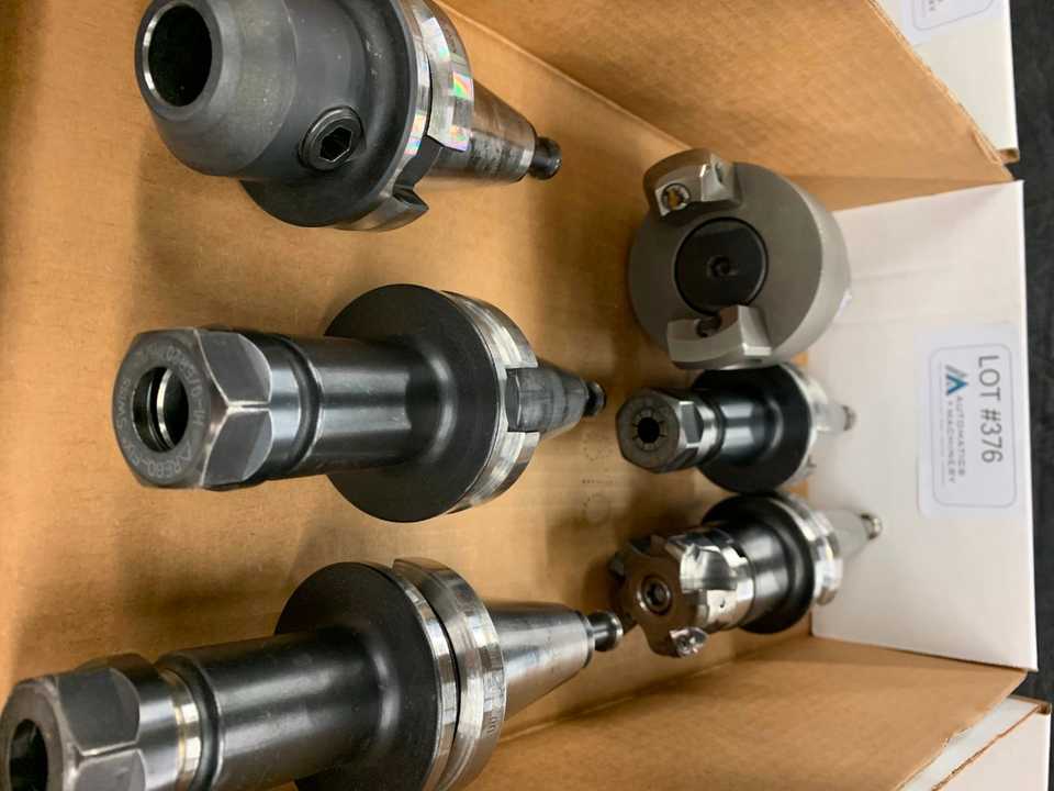 (6) BT 40 Toolholders - ELECTRIC POWER TOOLS