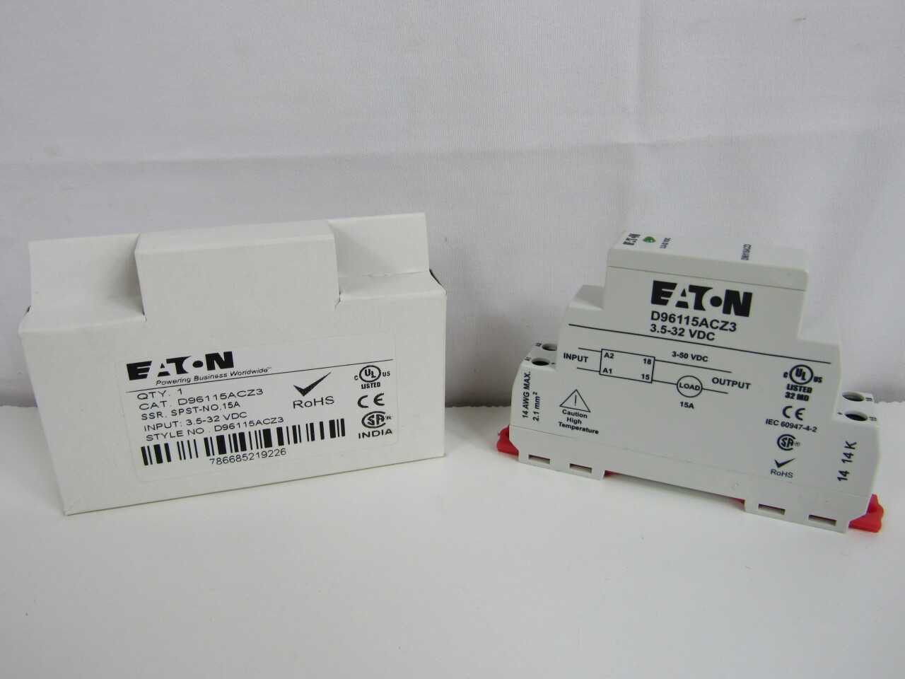 Quantity of 39x D96115ACZ3 Solid State Relays - ELECTRICAL COMPONENTS