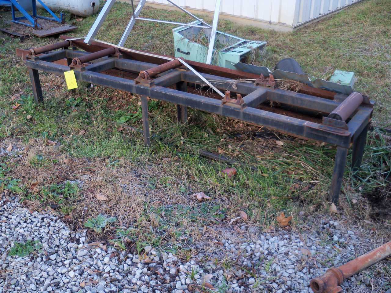 Heavy Duty Roller Conveyor 10 feet length x 20 inches x 26 inches tall - CONVEYORS