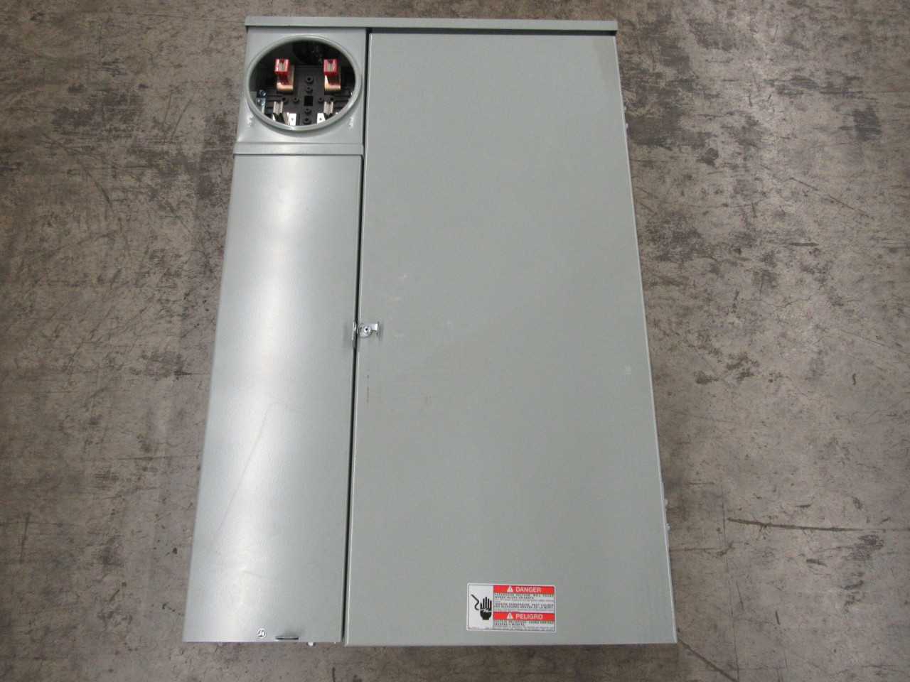5x Eaton CMBE4242B200BS2 Meter Breaker Panel - ELECTRICAL COMPONENTS
