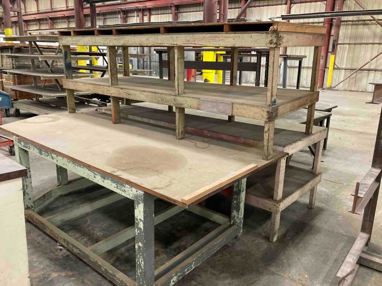3 work benches - PLANT & FACILITY