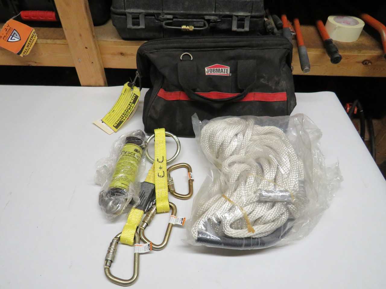 VIESSA-LIFT 75' RAPPELLING KIT - MILLER 8113 DESCENT DEVICE - WELDING EQUIPMENT