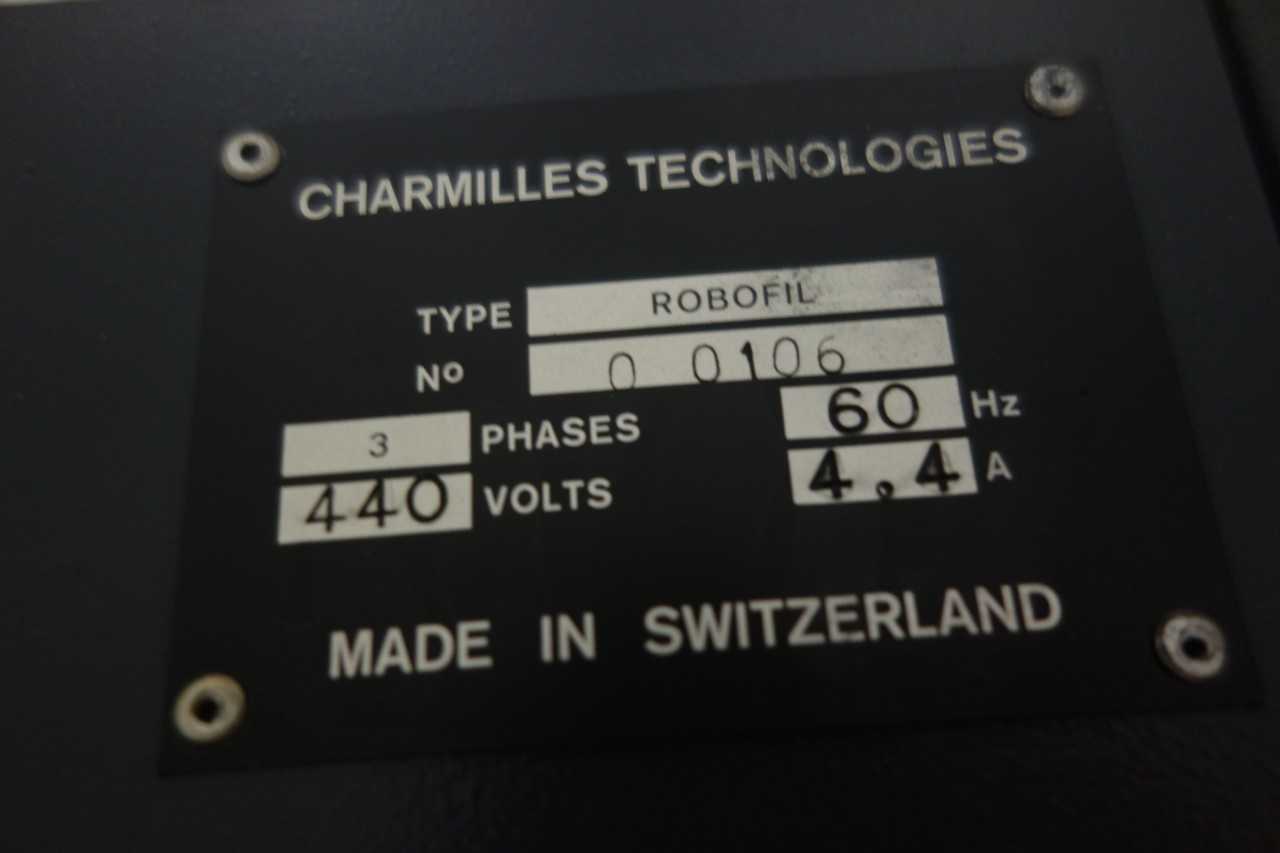 CHARMILLES TECHNOLOGIES ROBOFIL 600 WIRE EDM MACHINE - MACHINING ACCESSORIES & TOOLING