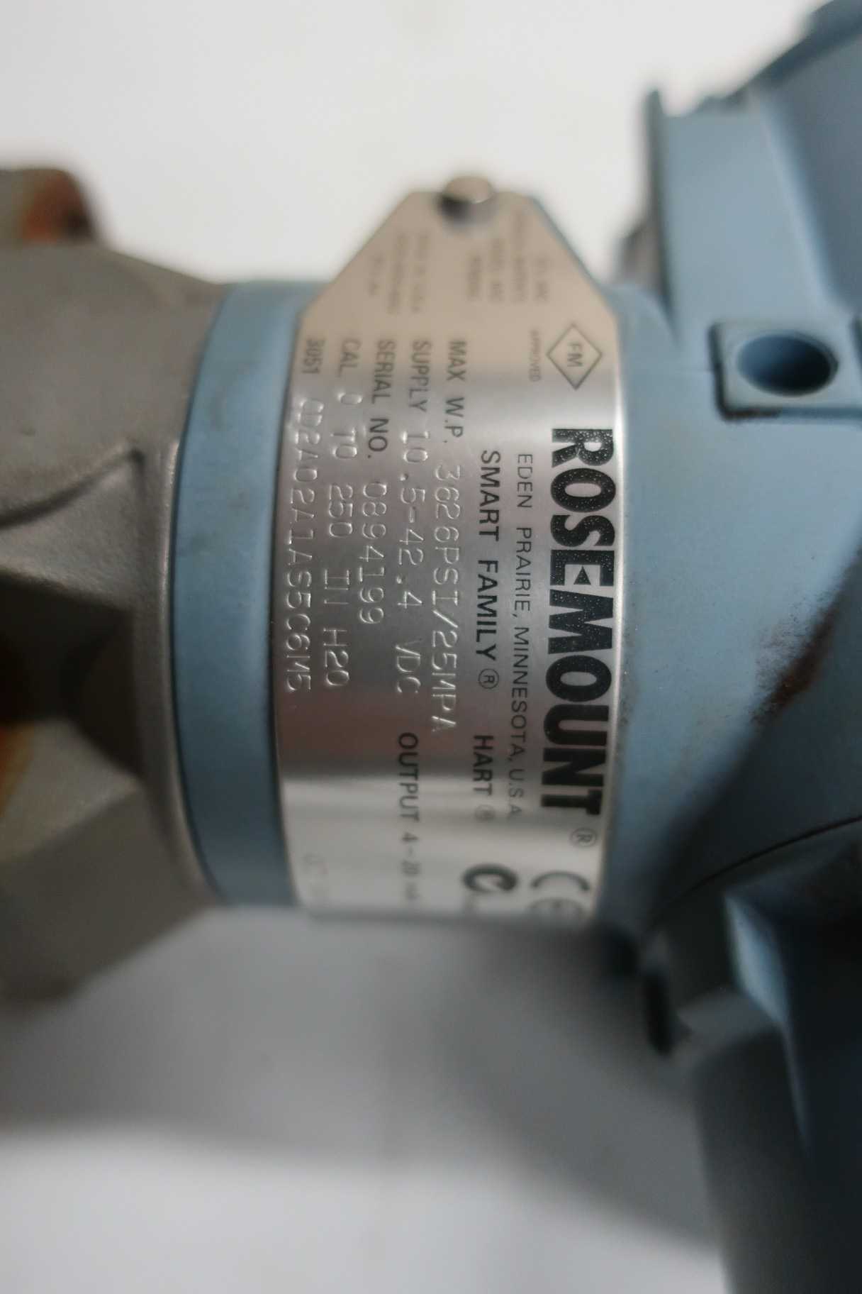 LOT OF 2 ROSEMOUNT 3626 PRESSURE TRANSMITTER - INSTRUMENTATION