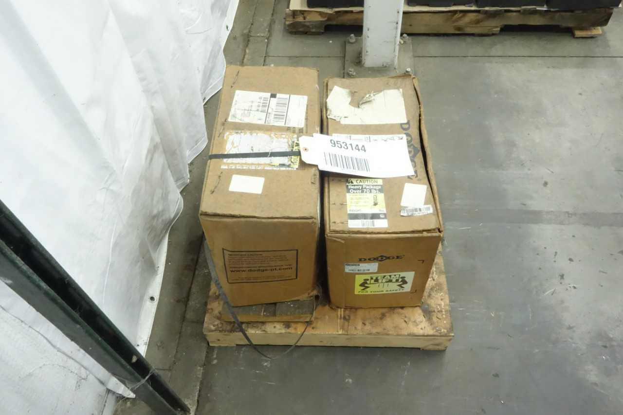 LOT OF 2 DODGE P4B-522-ISAF-315R PILLOW BLOCK BEARINGS - BEARINGS